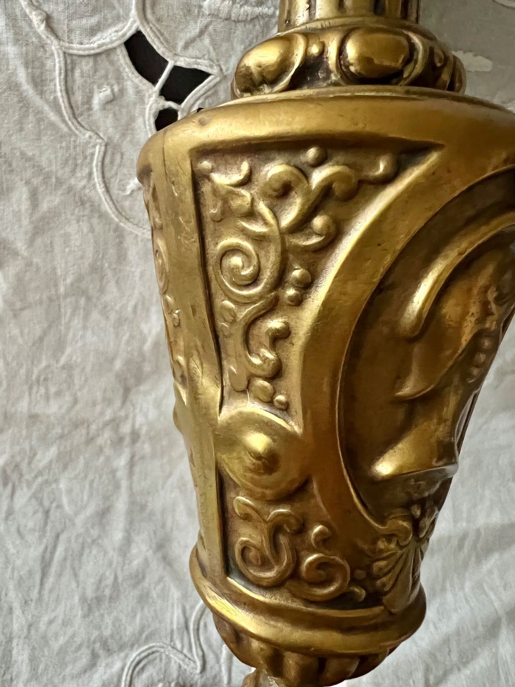 Portacandele: Antiker Messing Kerzenständer 21,5cm (1) – Usato da Frenkendorf venduto da Only1 6