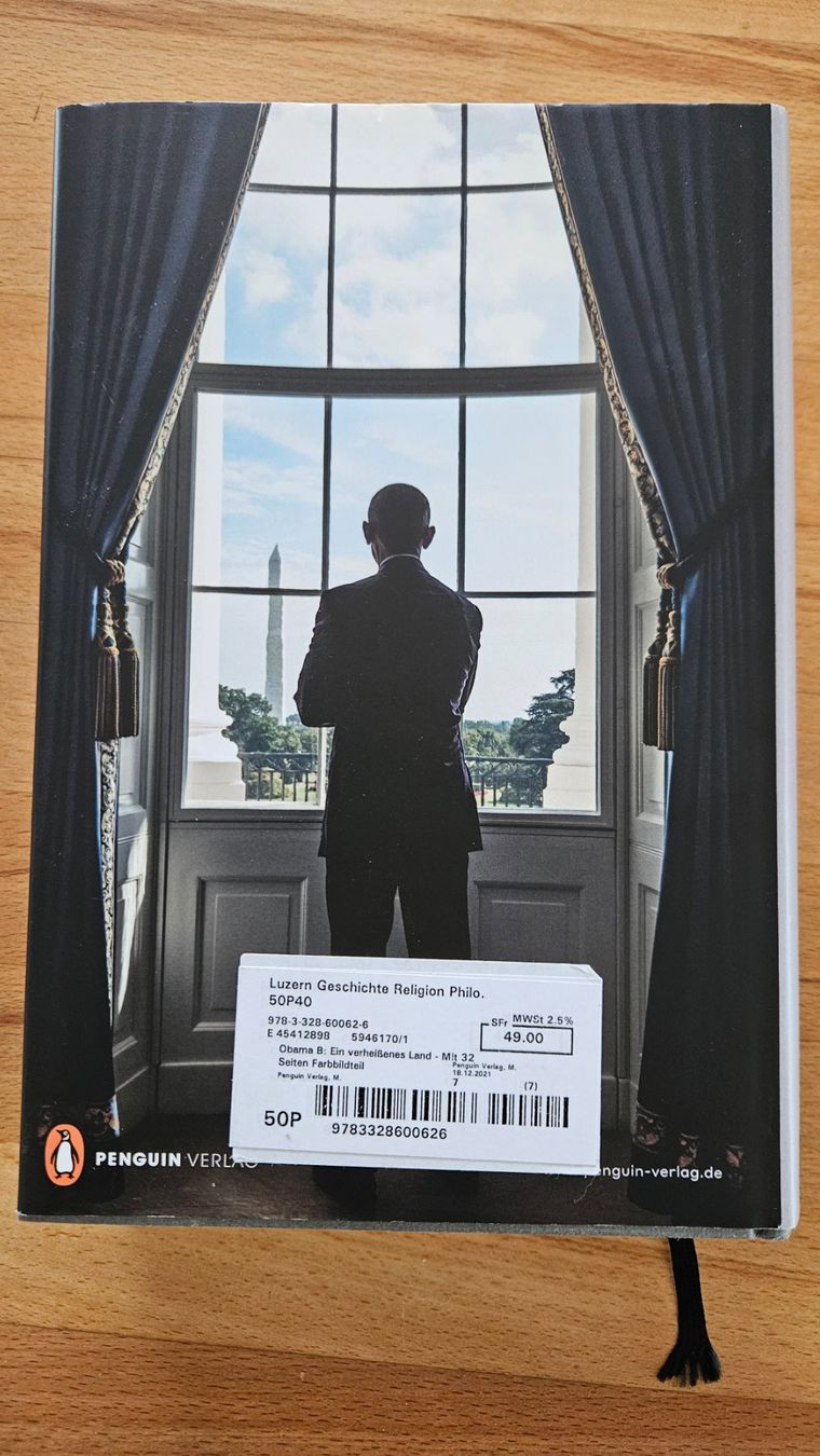 Libri: Buch "Barack Obama - Ein verheissenes Land" – Nuovo (secondo la descrizione) da Root venduto da Trinali 1