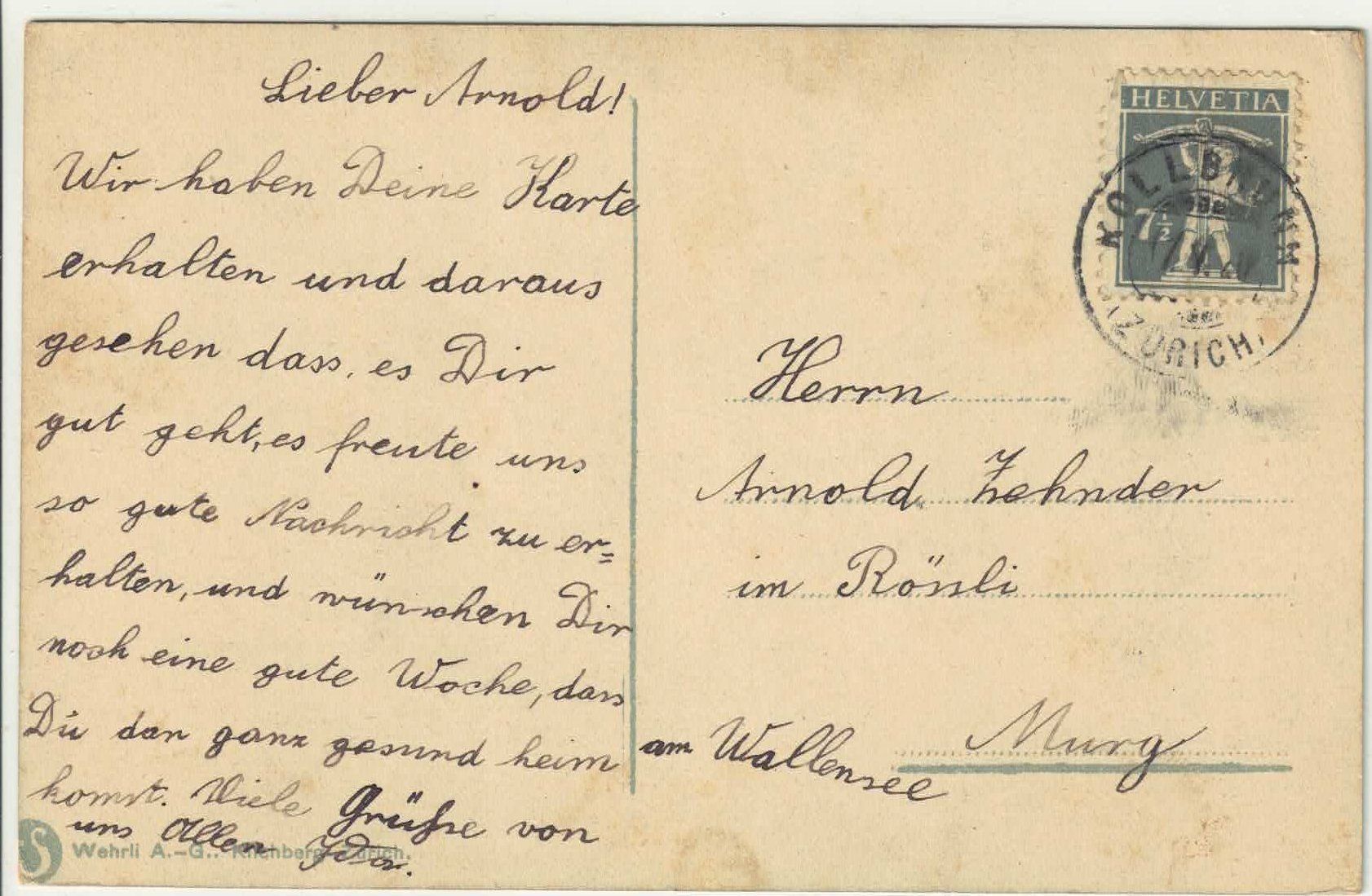 Cartoline postali: Bern - Eisenbahnbrücke mit Zug und Alpen - Litho – Usato da Ettingen venduto da Kartenplanet 1