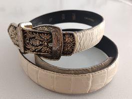 GEORGES RECH Ceinture en cuir/Leder Gürtel taille/Grosse 70