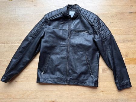 Coole neuwertige Tom Tailor Kunstlederjacke im Biker Style
