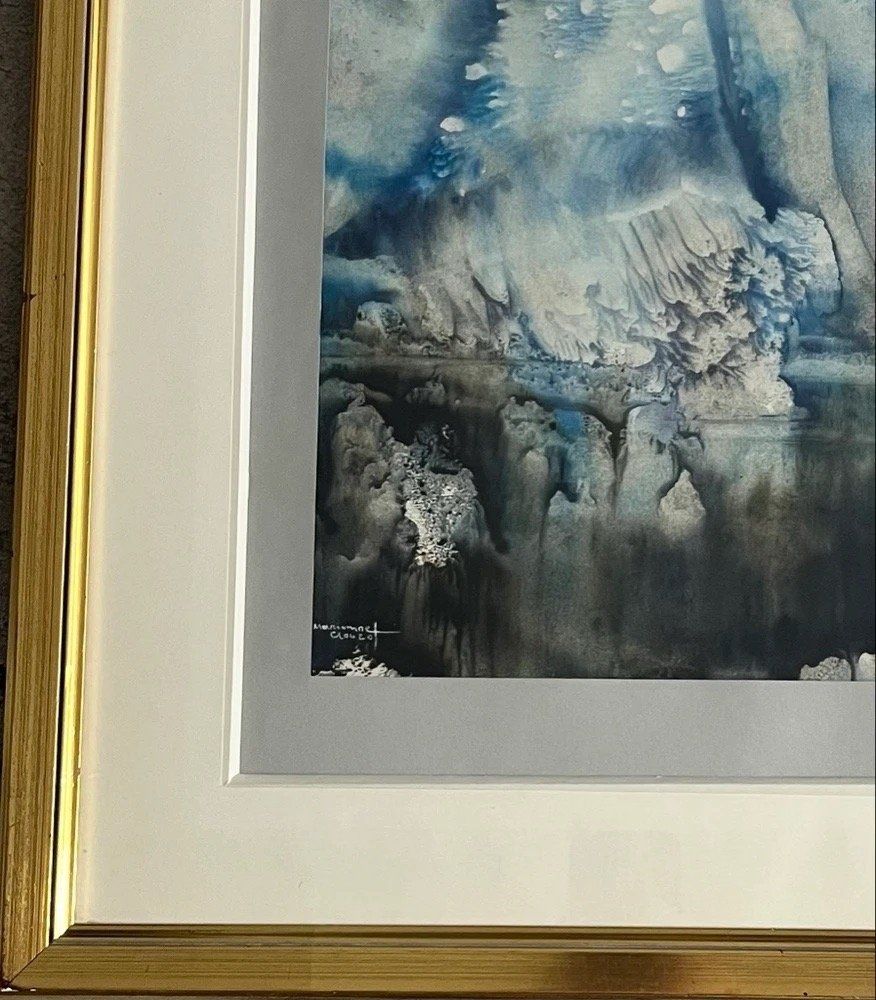 Foto & Immagini: Marianne Clouzot - Abstrakte Aquarell – Usato da Bruettisellen venduto da Collector_Store 5