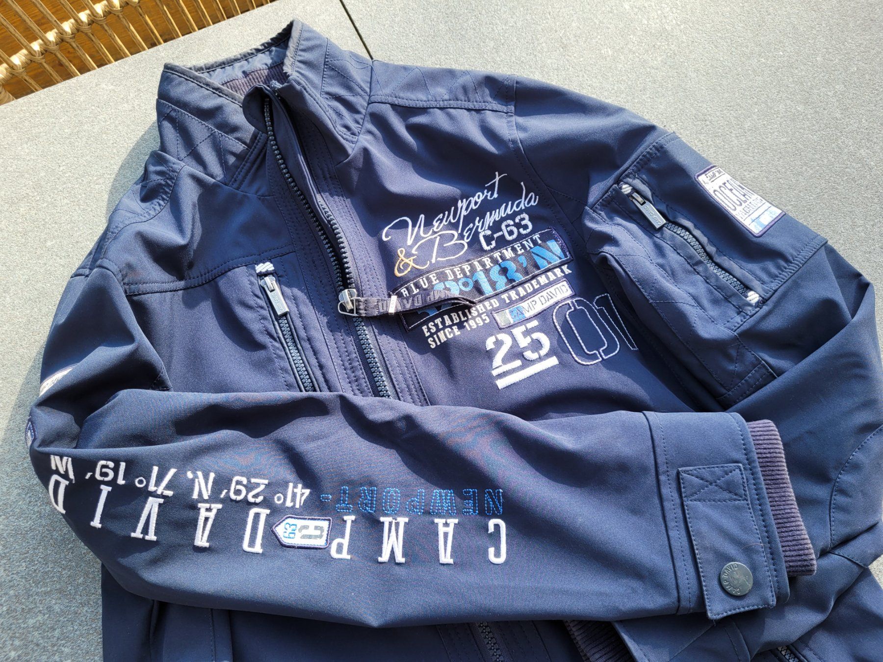 Camp David Giacche: CAMP DAVID NEWPORT BERMUDA Softshell jacket Gr. M, wie NEU – Nuovo (secondo la descrizione) da Oetwil am See venduto da swisspeak 4