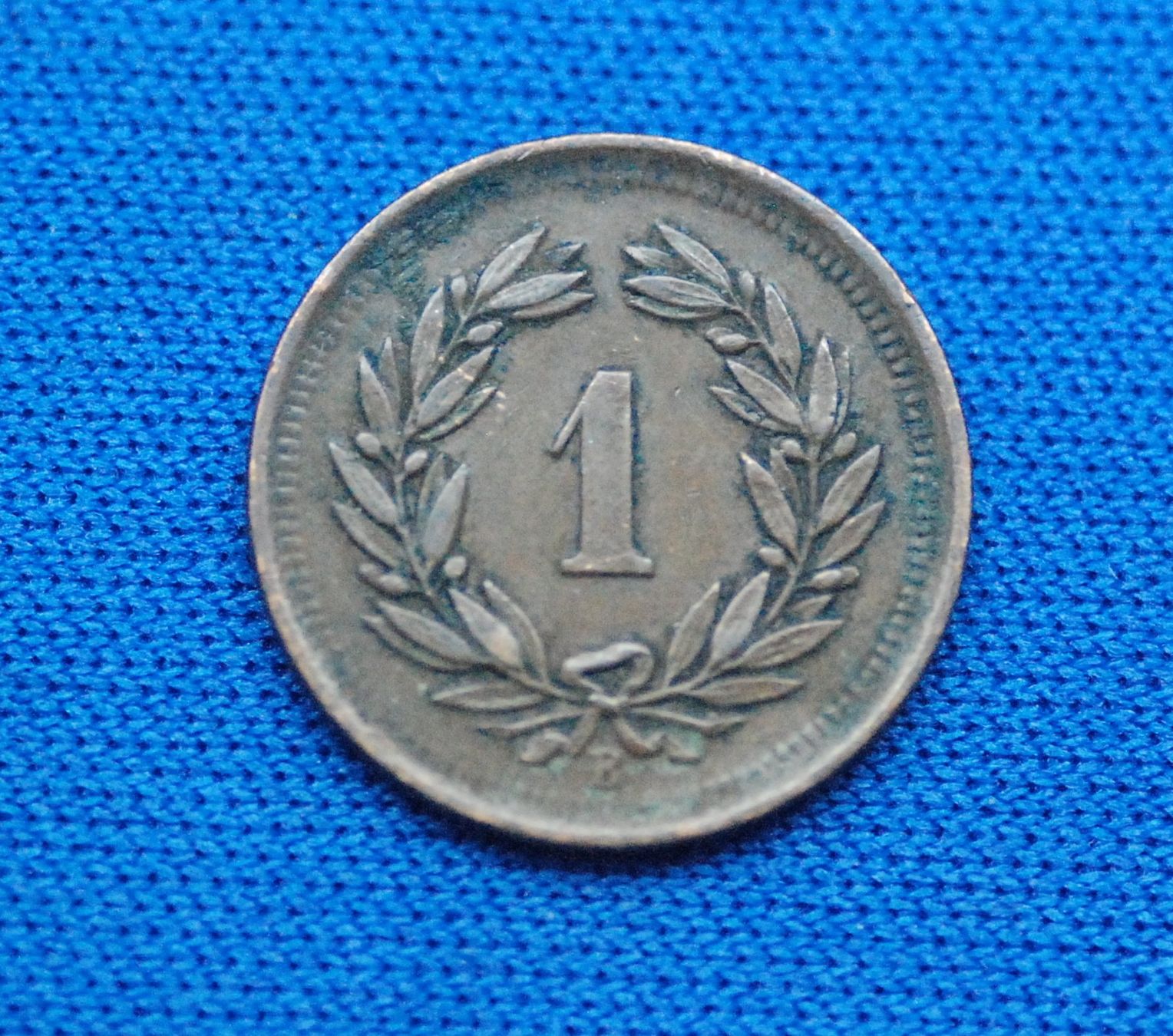 Tutti le monete: Uralter 1 Rappen, Jg. 1908 – Usato da Mühlethal venduto da sowato 3
