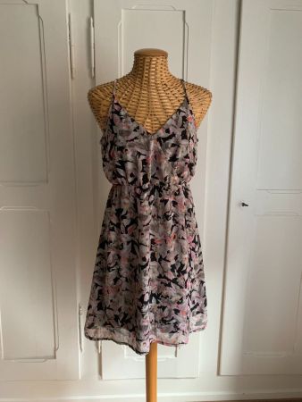 VERO MODA - Chiffonkleid geblümt S