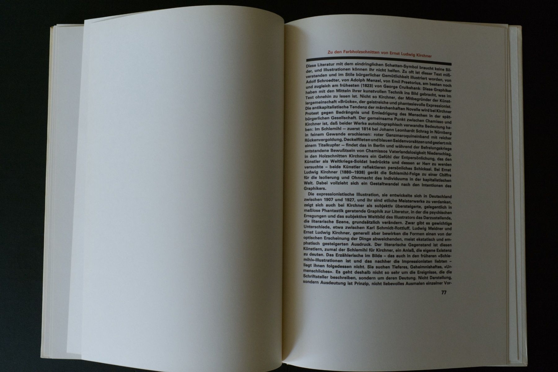 Bücher: Peter Schlemihls wundersame Geschichte - Chamisso - Kirchner – Gebraucht aus Zürich von thomashahn 5