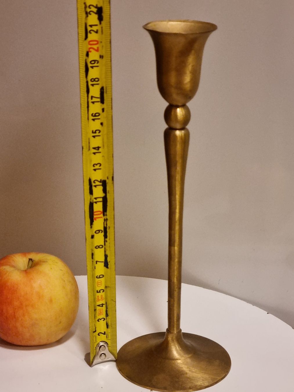 Portacandele: Vintage Messing Kerzenständer 21 cm – Usato da Scharnachtal venduto da devin03 7