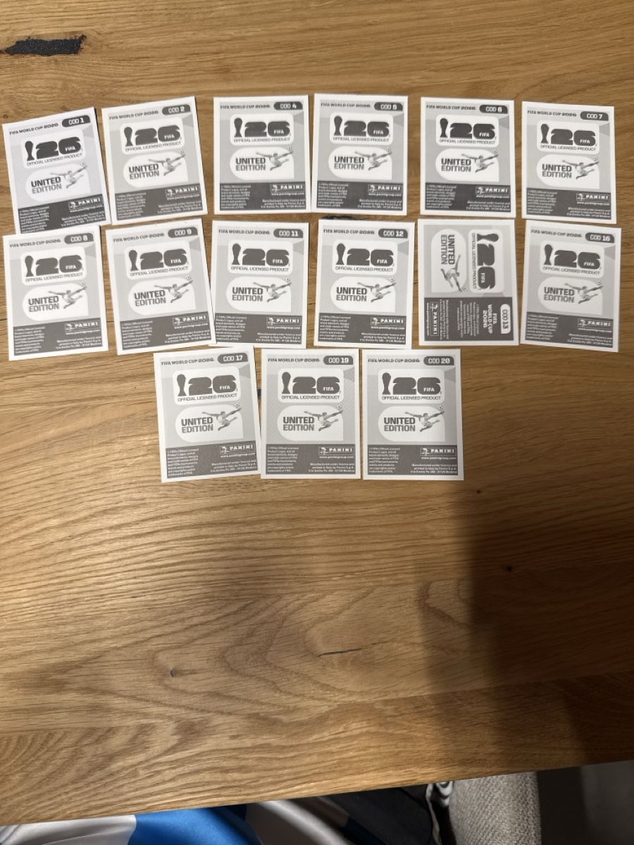 Panini Carte collezionabili: Panini Klebe Bilder WM 2026 Kongo – Nuovo (secondo la descrizione) da Gamsen venduto da Lionel321 1