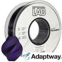 PLA Silk Dual Color Filament, 1.75 mm, 1 kg, schwarz, viol.