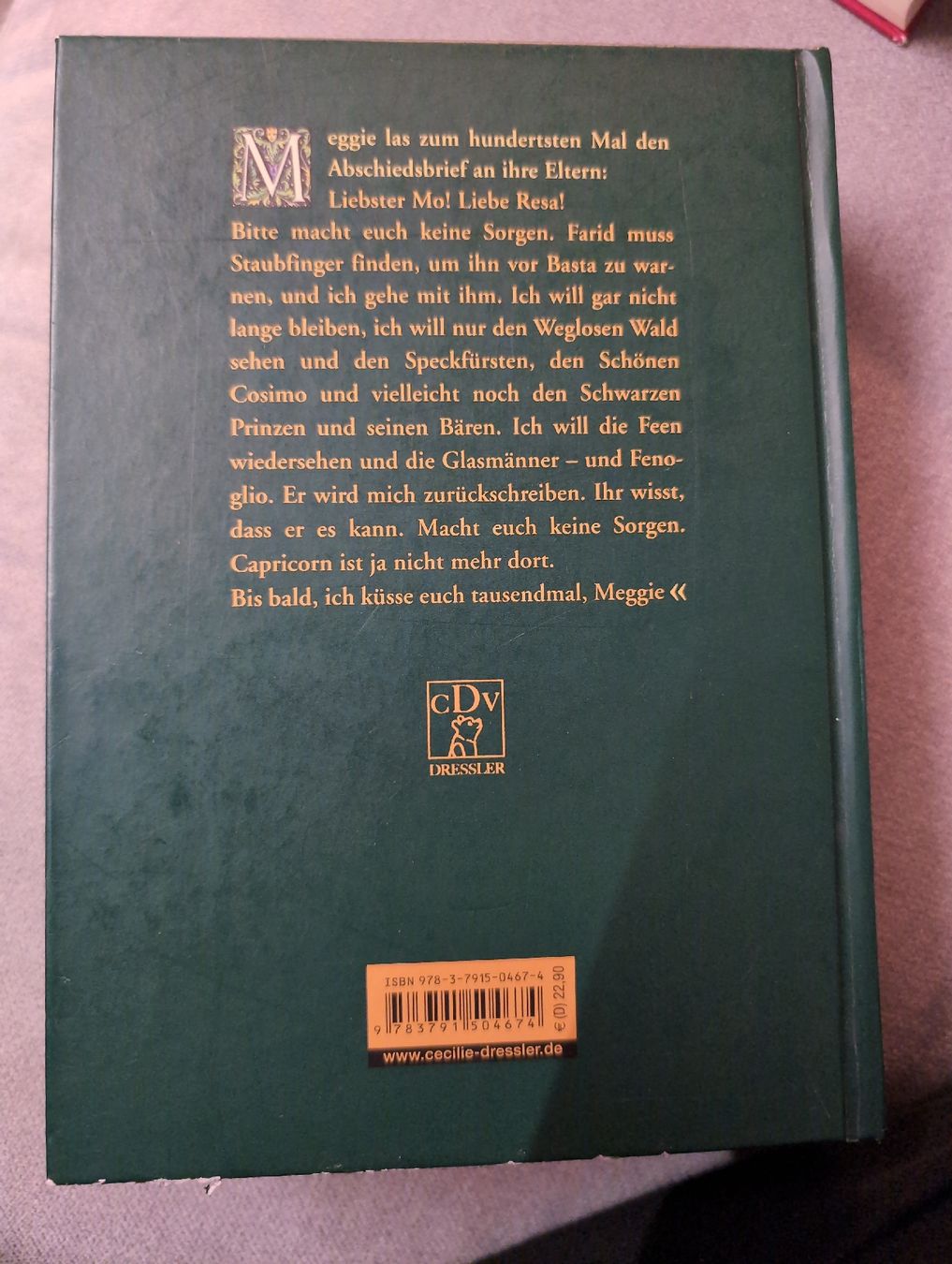 Libri: Cornelia Funke - Tintenblut (Hardcover) – Usato da Dittingen venduto da Tatjana777 1