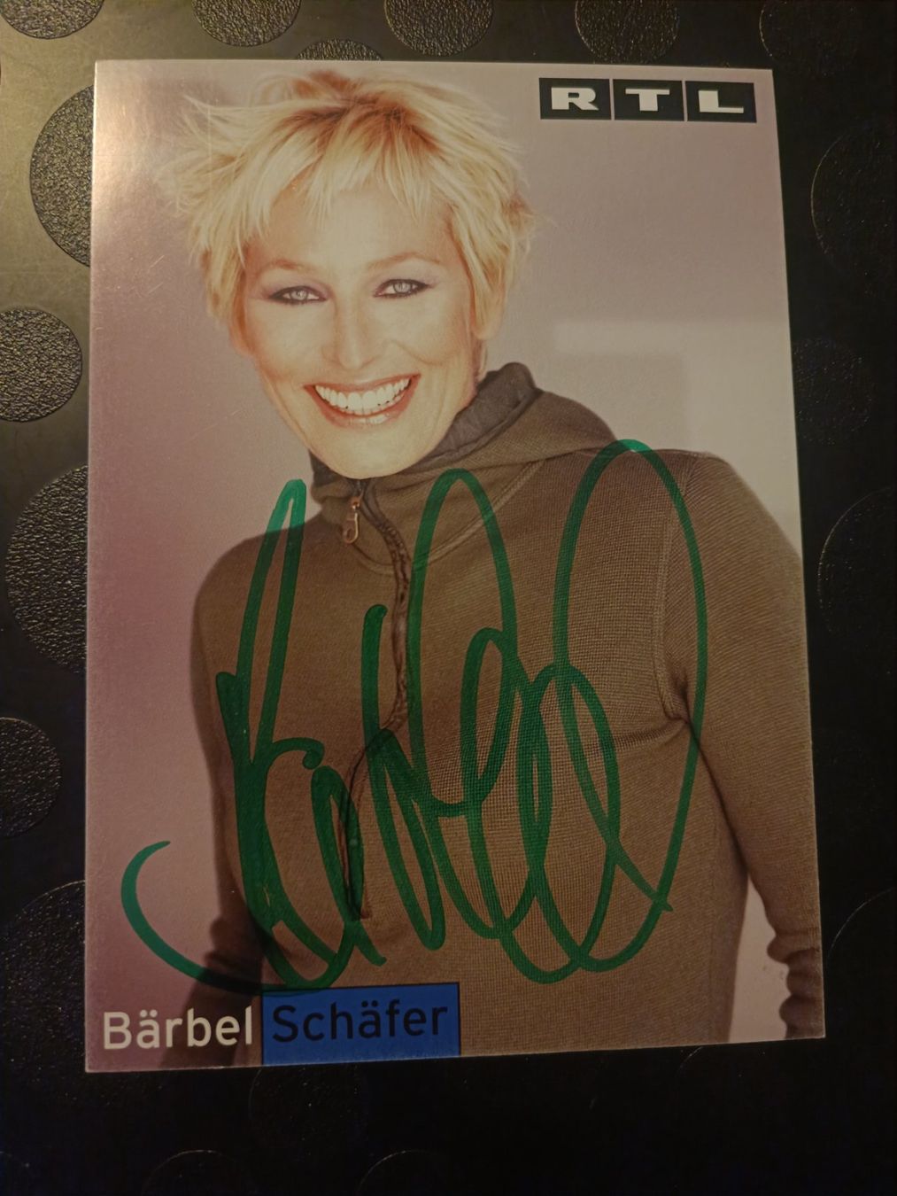 Autografi: Bärbel Schäfer - handsigniert – Usato da Menziken venduto da Artographs