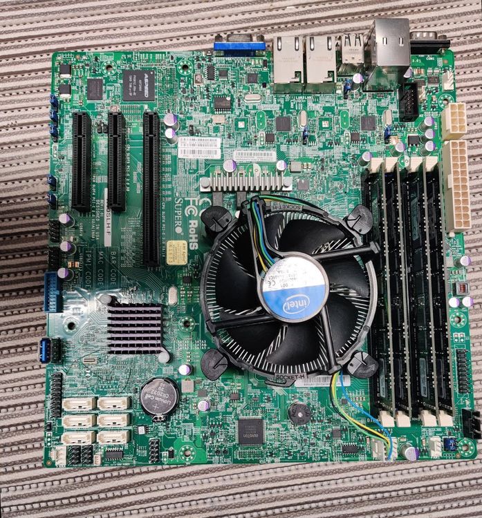 Supermicro Mainbaord IPMI mit Xenon Proc (Gebraucht) in Schönenberg ZH ...