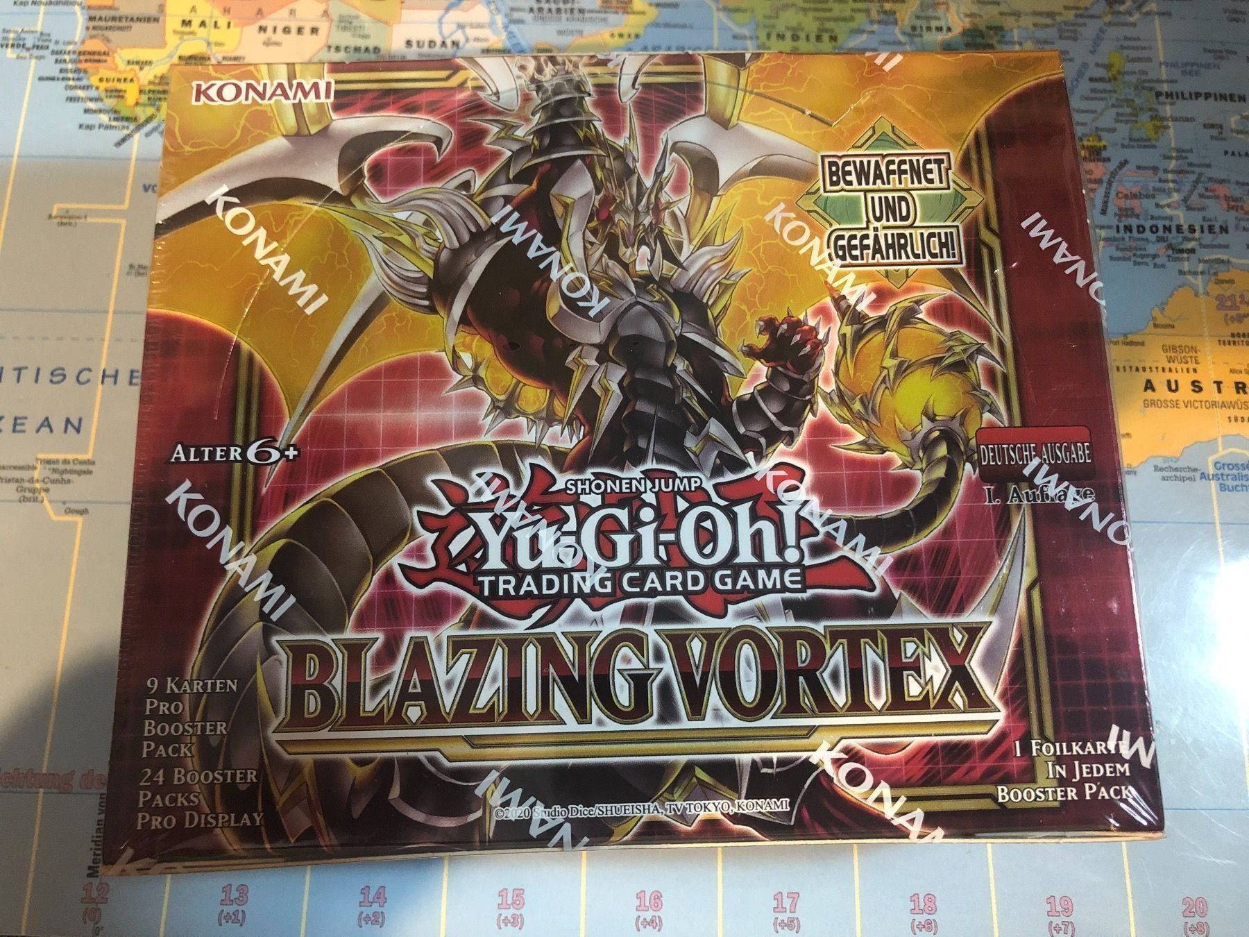 Yugioh Cartes à collectionner: Blazing Vortex Booster Display (De) – Neuf avec emballage d'origine à Dällikon par S.F.F.