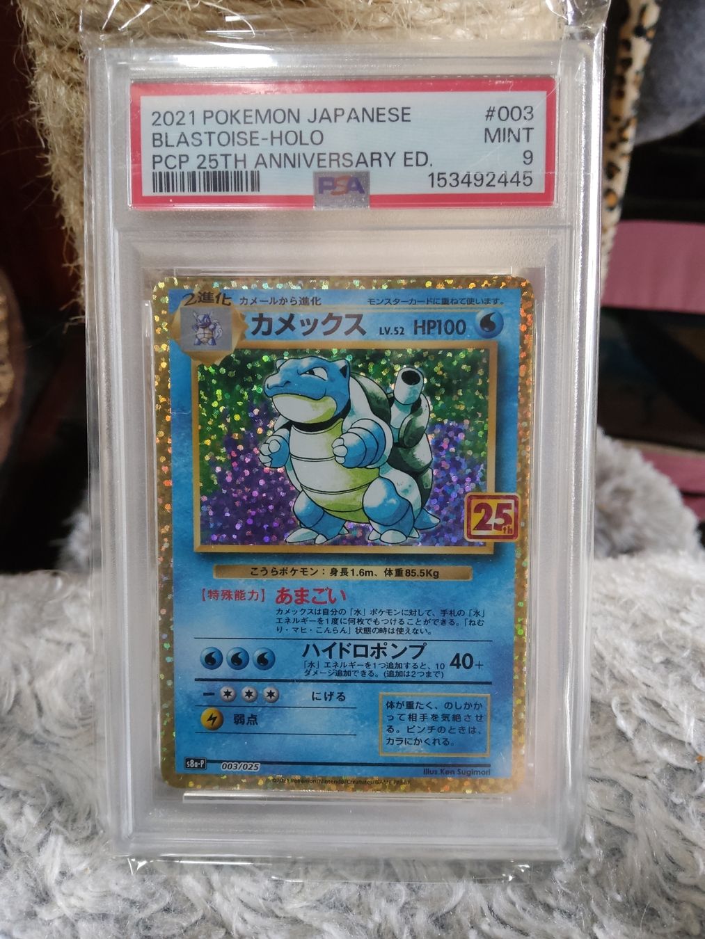 Pokémon Carte collezionabili: Blastoise Celebrations 25th anniversary JAPAN #003 PSA9 – Nuovo (secondo la descrizione) da Vezio venduto da 41181