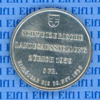 CHF___5.00 1939 Landesausstellung -stgl 5 Franken