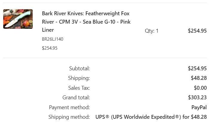 Bark River Accessoires: Bark River Foxriver Featherweight Outdoor Messer – D'occasion à appenzell par ftm5914 7
