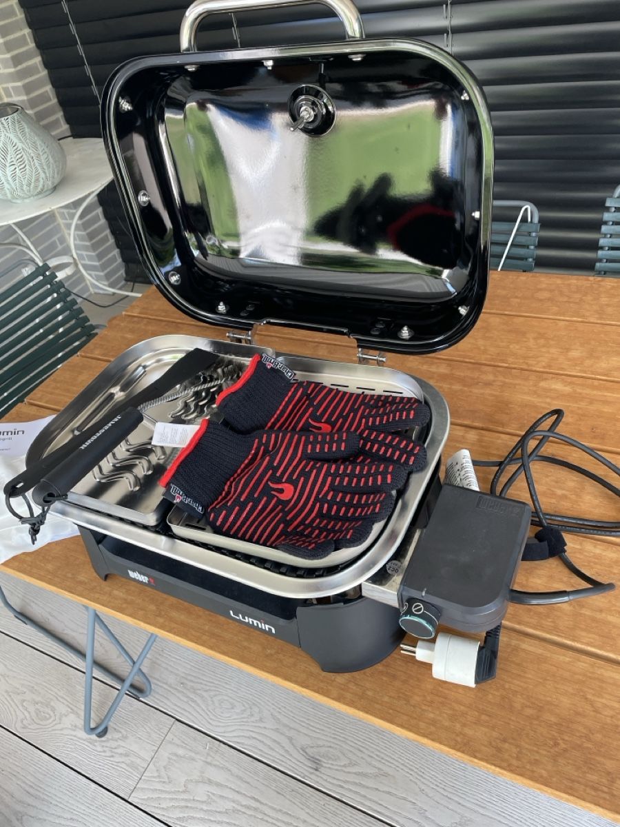 Griglie: Weber elektro Grill – Nuovo e nell'imballaggio originale da Bottighofen venduto da Mattafone 7