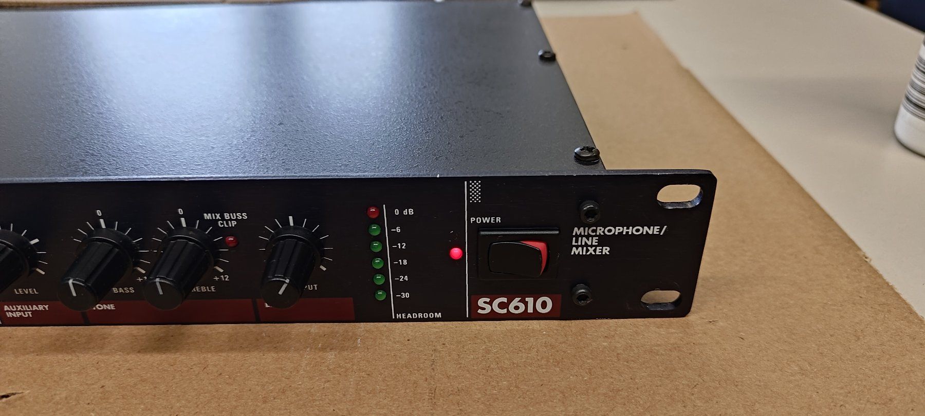Console di mixaggio: Audio Logic SC610 Microphone / Line Mixer – Usato da Unterägeri venduto da sumatronic 8