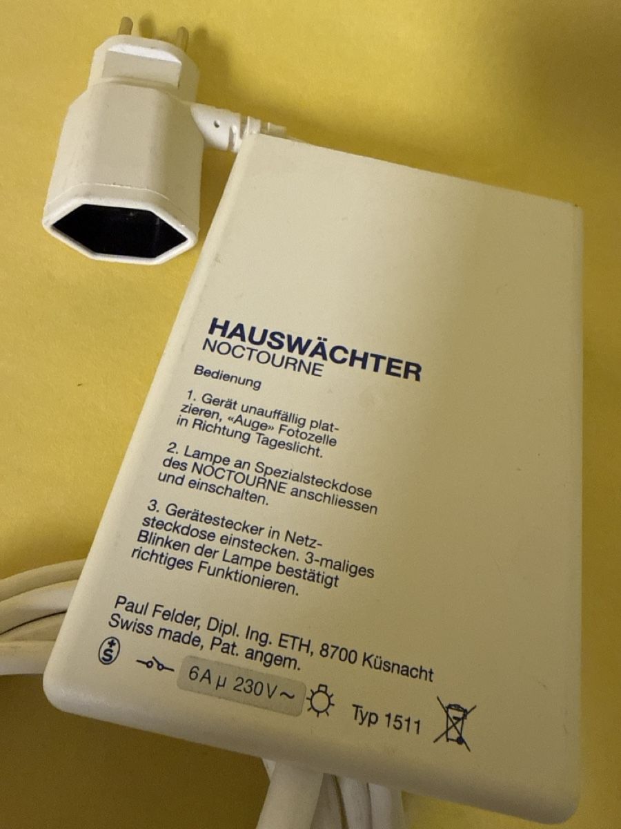 Lampen: Hauswächter Nocturne, Sicherheitssystem – Neu (gemäss Beschreibung) aus Muttenz von acidforce 1