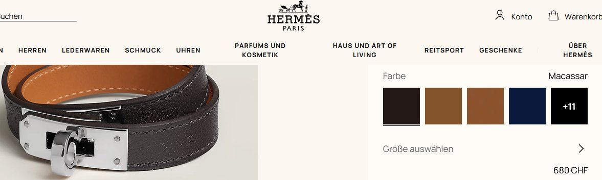 Hermès Armbänder & -reifen: Hermès Armband / bracelet – Gebraucht aus Collonges von Auganien 9