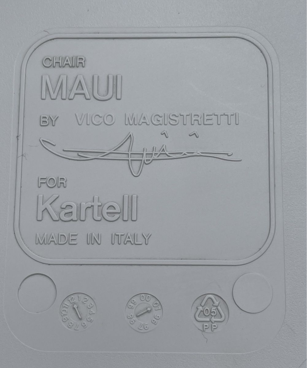 Kartell Stühle: 2 Kartell Maui Stühle – Gebraucht aus Aarau Rohr von foodlover 5