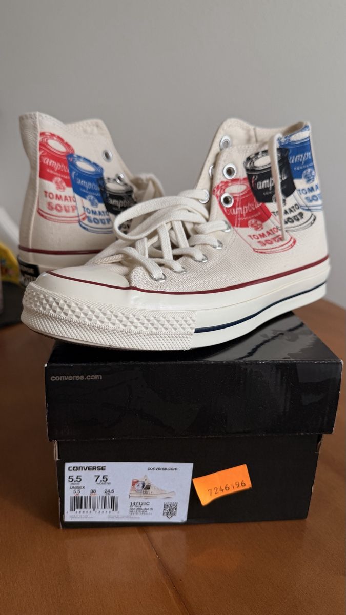 Converse Scarpe da uomo: Converse Chuck 70 Andy Warhol – Nuovo e nell'imballaggio originale da Lyss venduto da TopProdukte 5