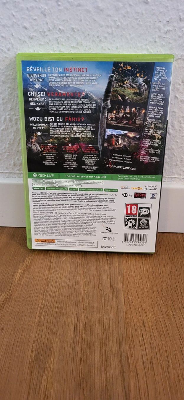 Microsoft Spiele: Xbox 360 - Farcry 4 – Gebraucht aus Münsingen von DigitaleSpielecke 1