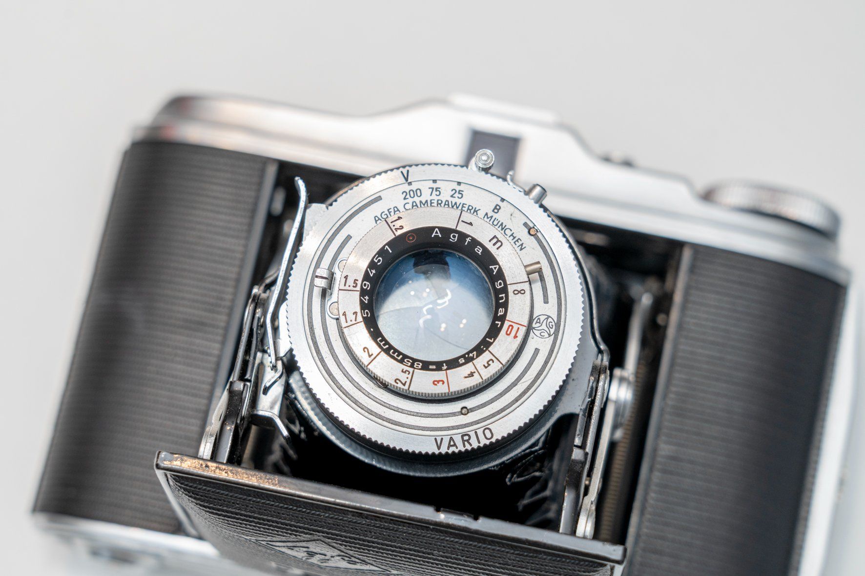 Agfa Fotocamera: Agfa Isolette - Agnar 1:4.5 f = 85mm – Usato da Grandvaux venduto da RGKeller 5