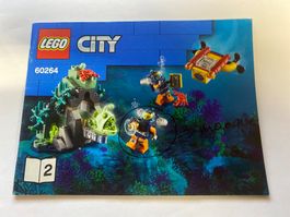 LEGO City 60264 Sous-Marin d'Exploration Océanique