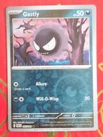 Gastly Nebulak - Pokemon Reverse Holo Paldean Fates