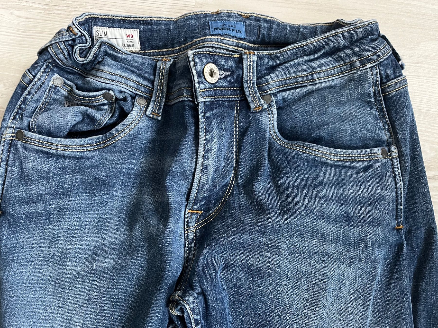 Pepe Jeans Pantaloni: Jeans PEPE power flex slim – Nuovo (secondo la descrizione) da Court venduto da Style_ambre 1