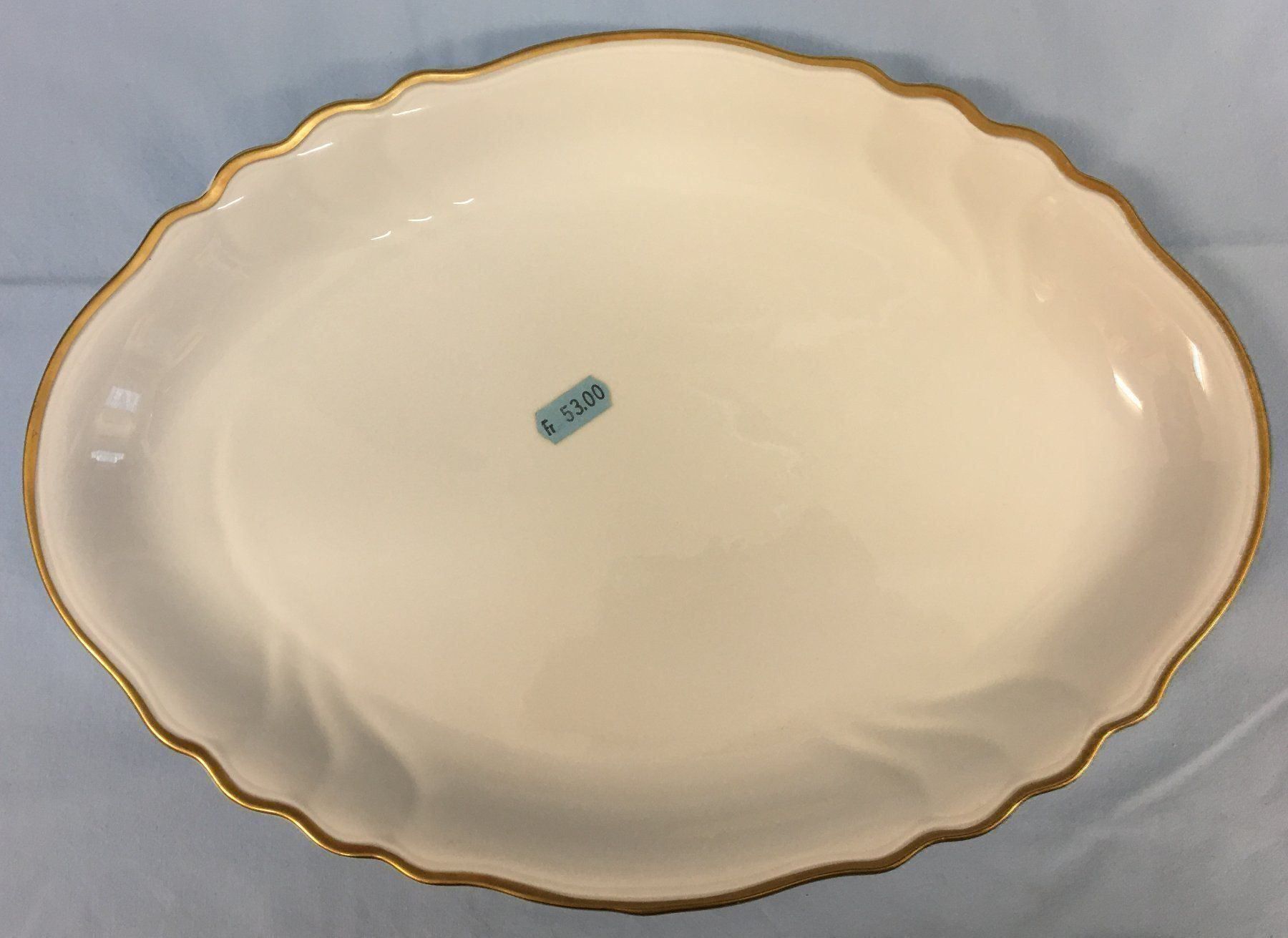 Servierplatten: Oval Plate - Weimar Porzellan – Neu (gemäss Beschreibung) aus Oftringen von Vucki 1