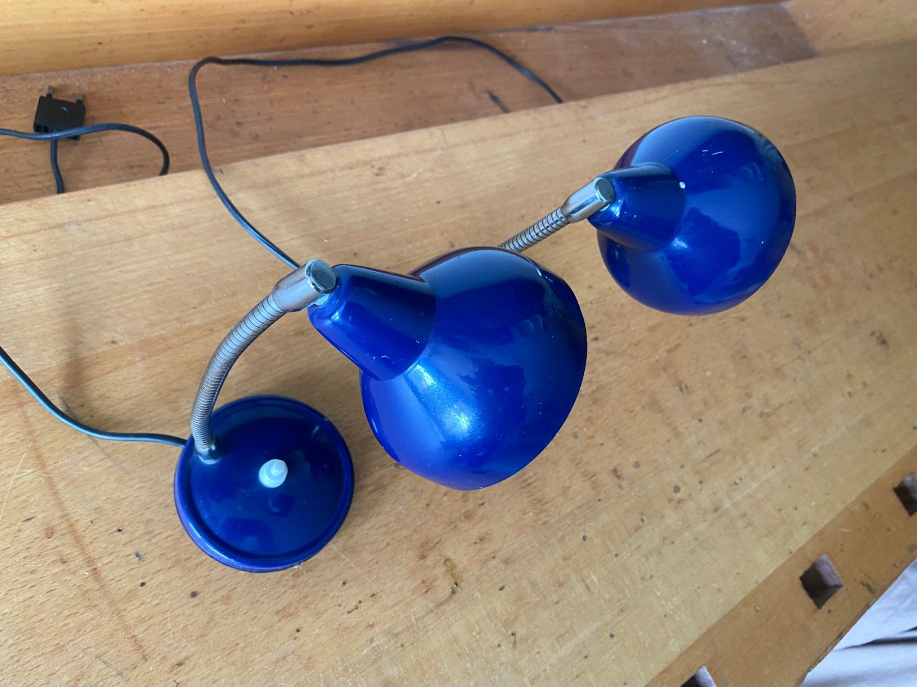 Lampade: 2 Schöne 60er. Tischlampe – Usato da Seewen SO venduto da Nordic-Old-Fashion 1