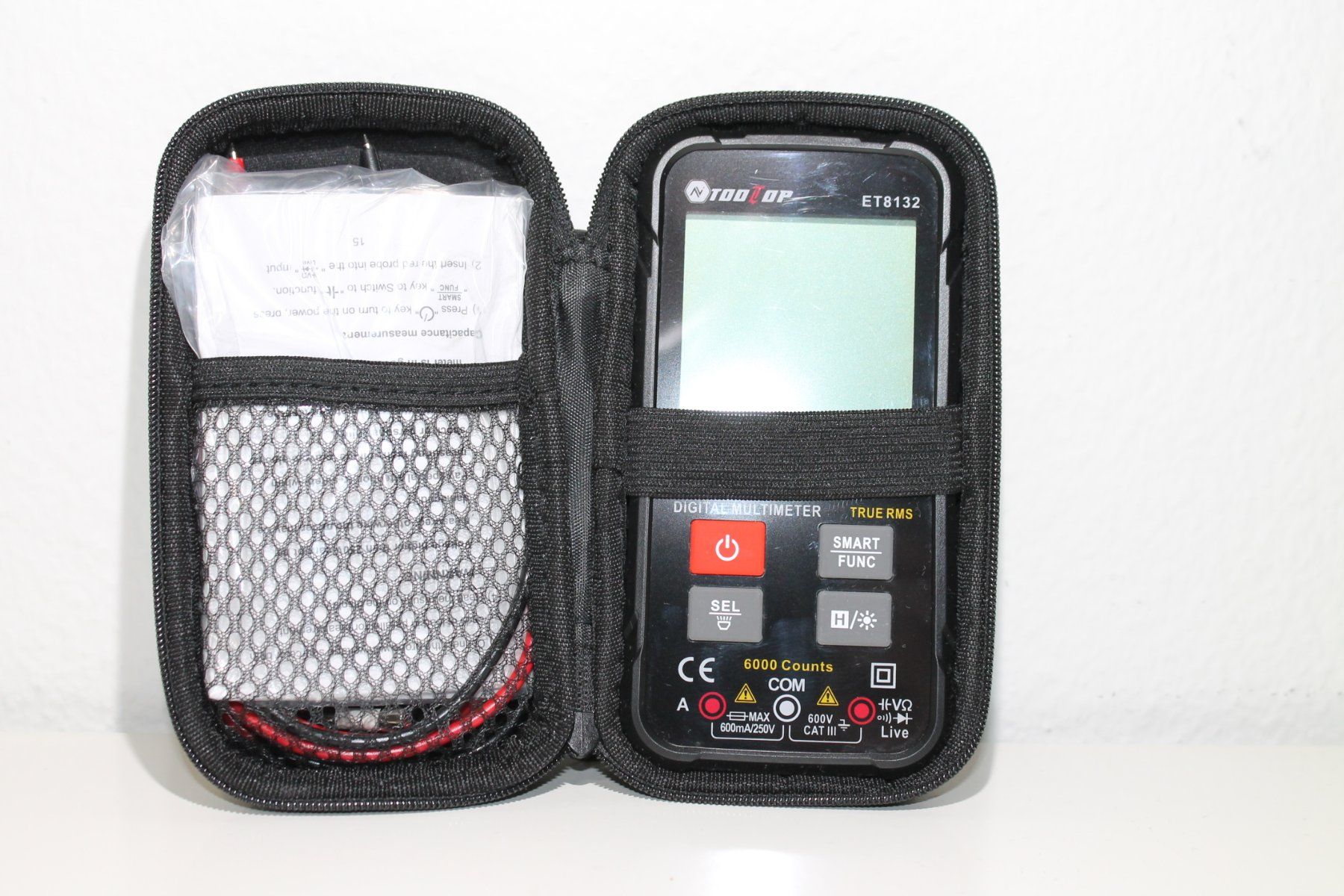 Misurare: TOOLTOP ET8132 LCD-Bildschirm Multimeter DC AC Spannung – Nuovo e nell'imballaggio originale da Basel venduto da David25 2