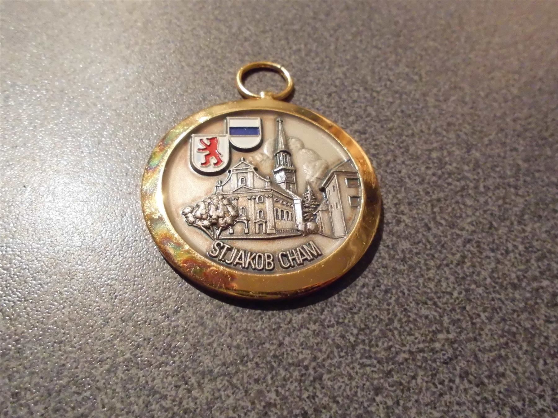 Medaillen: Medaille St. Jakob, Cham – Gebraucht aus Zürich von abraxas1291