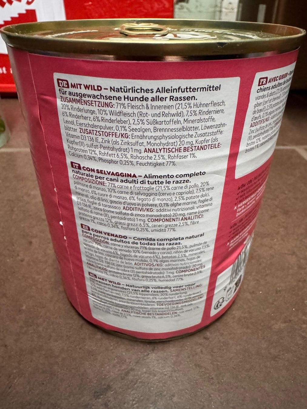 Futter: WOW Hundefutter Dosen Nassfutter verschiedene Sorten – Neu (gemäss Beschreibung) aus Sevelen von Heinz996 7