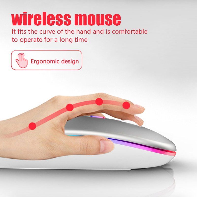 Mouse: Kabellose Bluetooth-Maus für Laptops – Nuovo e nell'imballaggio originale da Gurmels venduto da Swisspod 2
