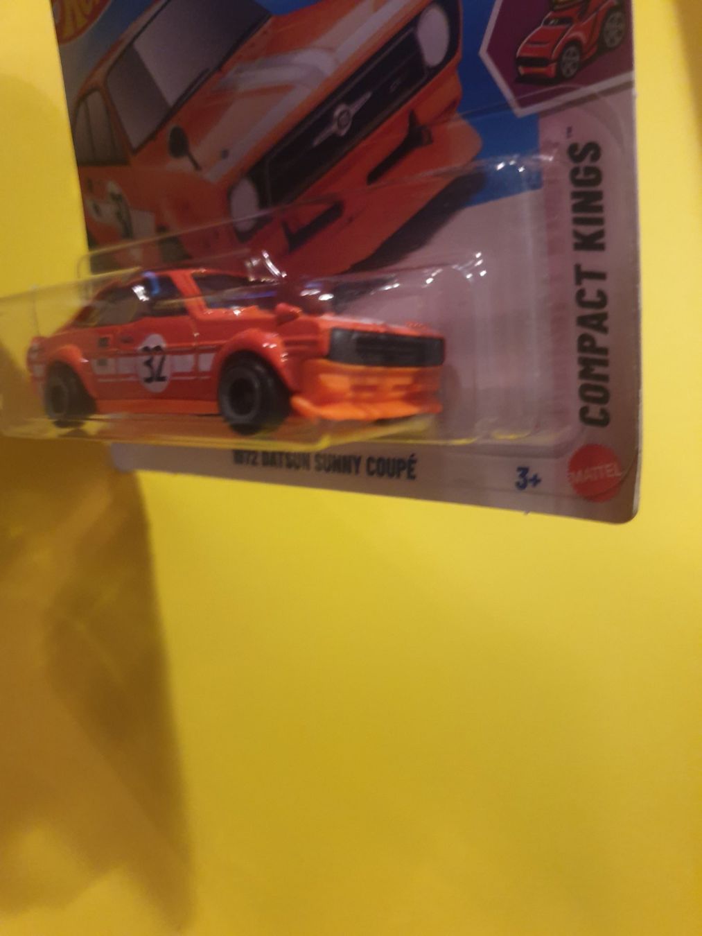 Hot Wheels Modellini d'auto: Hot Wheels 1972 DATSUN SUNNY COUPÉ – Nuovo e nell'imballaggio originale da Oftringen venduto da Rotor 5
