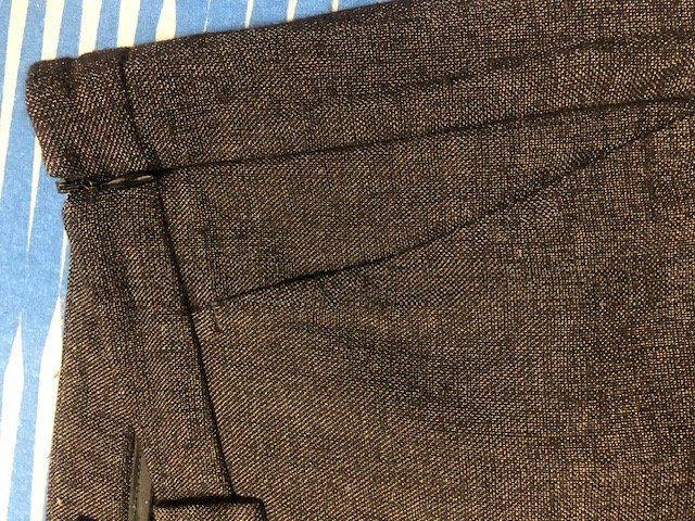 Pantaloni: Damenhose, Stills, 42, schwarz-grau meliert, 100% Polyester – Usato da Hünenberg See venduto da dustein 2