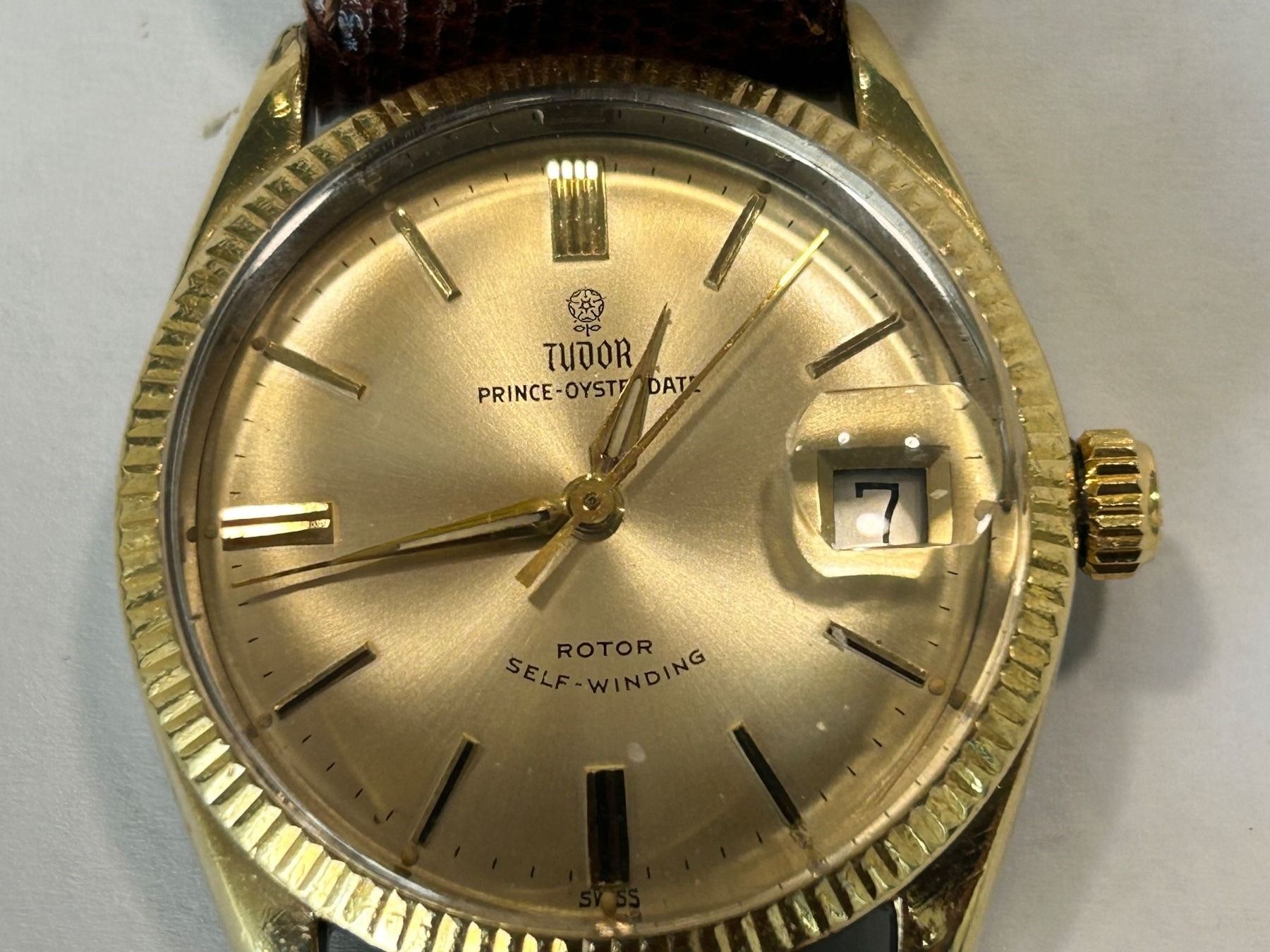 Tudor Orologi: TUDOR ROLEX HERREN UHR AUTOMATIC  LÄUFT  DURCHMESSER 33,3 MM – Usato da herisau venduto da hb_gold 1