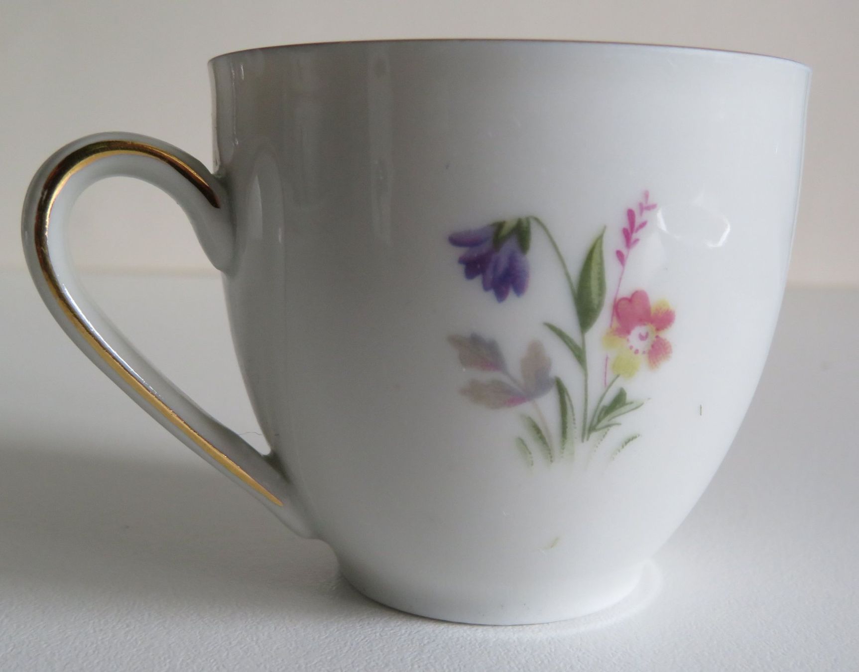 Tassen: 2x Teetasse mit Untertasse, um 1960 – Gebraucht aus Oberriet SG von Manick 5