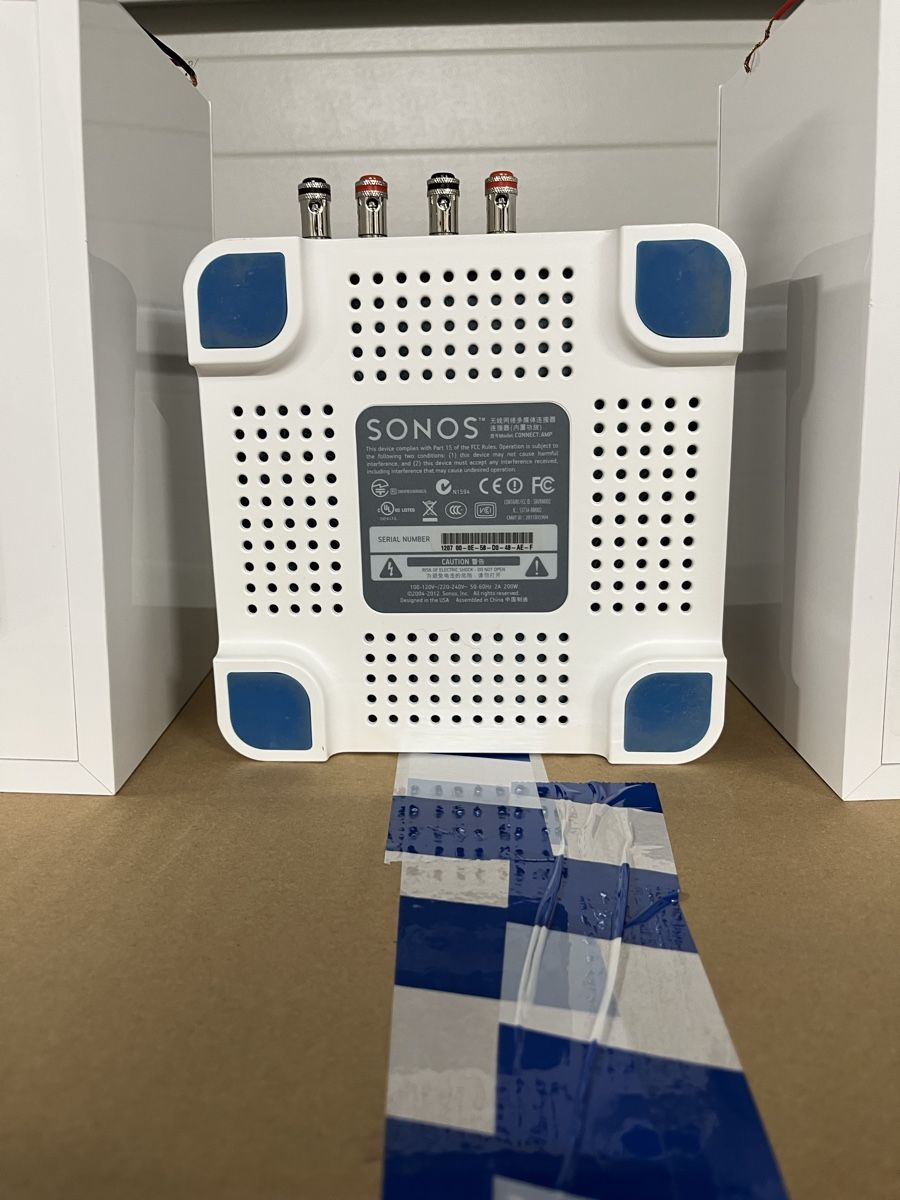 Sonos Amplificatori: Sonos Amp mit Yamaha LS Weiss – Usato da Rabius venduto da Paulchen1981 6