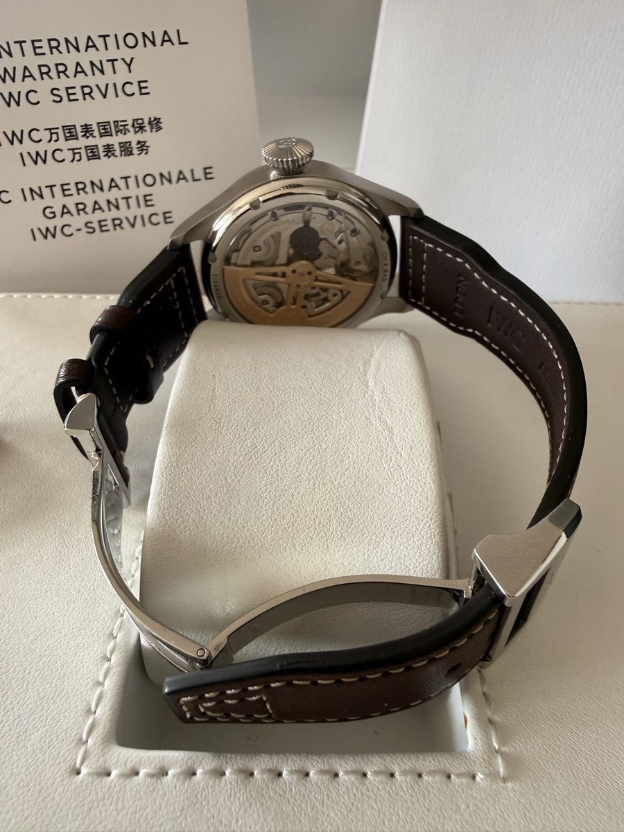 IWC Uhren: Neuwertige IWC BIG PILOT PERPETUAL "ANTOINE DE SAINT EXUPÉRY – Neu (gemäss Beschreibung) aus Stein am Rhein von AdiFerdi 5