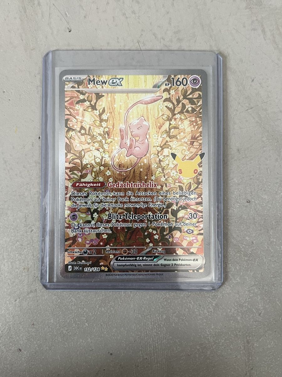 Pokémon Carte collezionabili: Mew ex 30th celebration DE – Nuovo (secondo la descrizione) da Ebikon venduto da PRIME-Ebikon 1