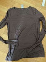 Wolford Langarmtop braun Gr. S wie neu