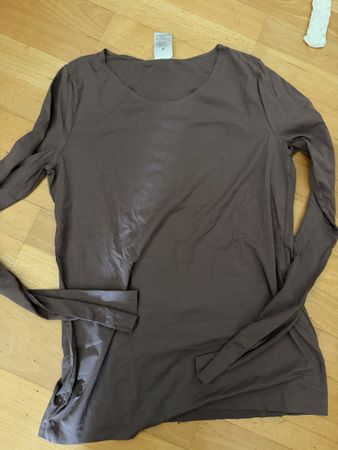Wolford Langarmtop braun Gr. S wie neu