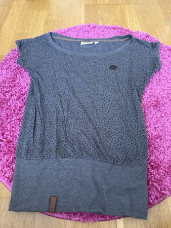 Nakedano Shirt, Grösse M, Grau mit Muster, Top Zustand!