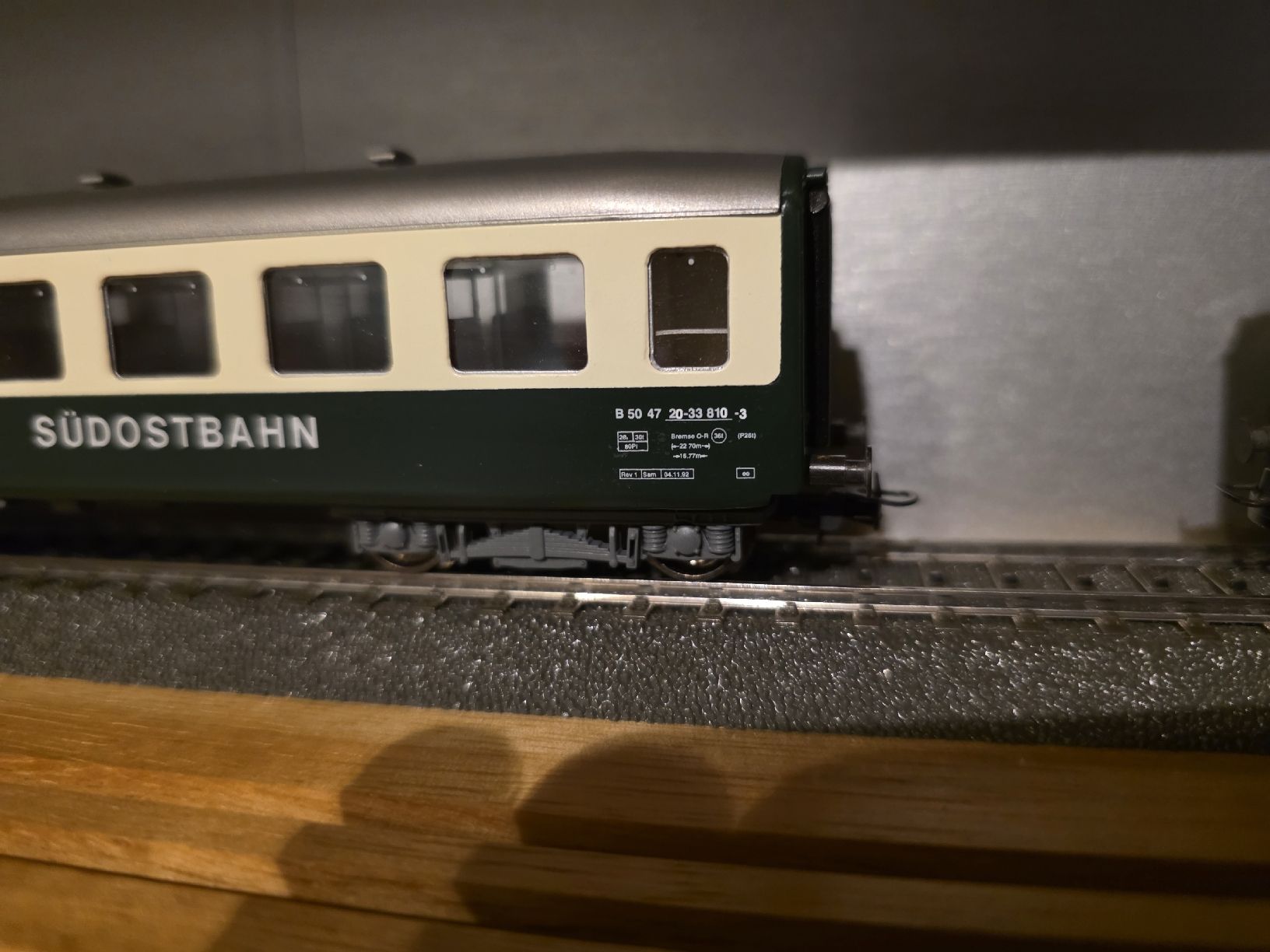 Wabu Modellini di ferrovie: H0 Wabu SOB LS wagen 2.Kl – Nuovo (secondo la descrizione) da Müllheim Dorf venduto da Erdal12 1