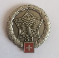 Beretemblem Schweizer Armee – Fliegerabwehrbrigade 33