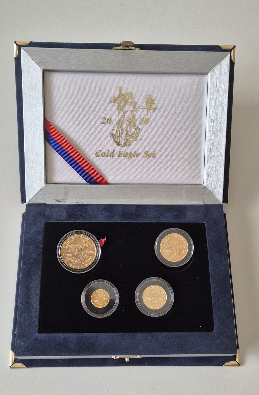 Alle Münzen: Goldmünze Liberty Millenium Set limitiert  Jg 2000 – Gebraucht aus Greppen von hploetscher